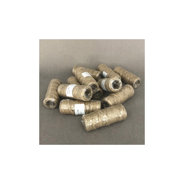  Bomuldssnor Natur 1,5mm gange 10m