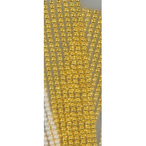  Halvperler 6mm guld 320 stk p� streng