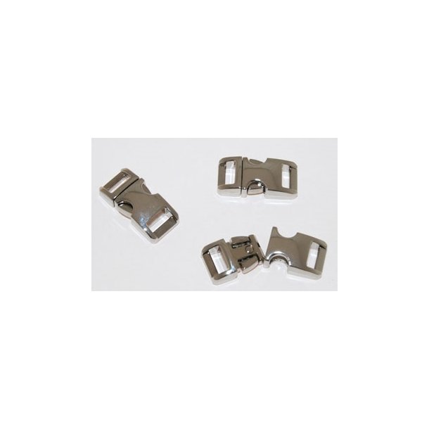  Klik sp�nde rustfri st�l 15x30mm � 11 mm