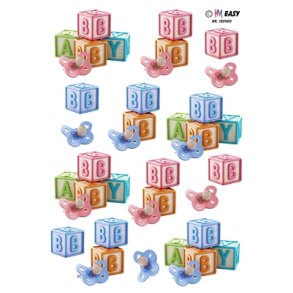  3D Babyklodser og sut