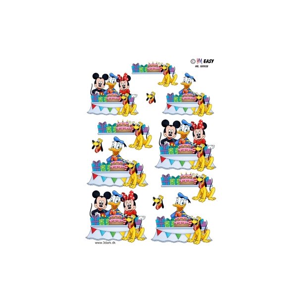  3D F�dselsdag hos Anders And