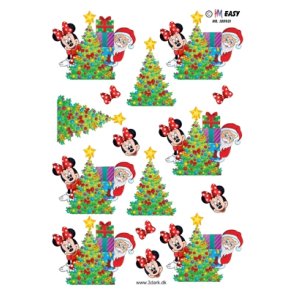  3D Minnie og julemanden