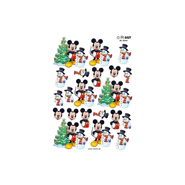 3D Mickey og snemanden