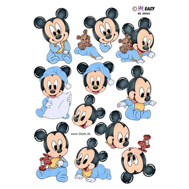 3D Baby Mickey
