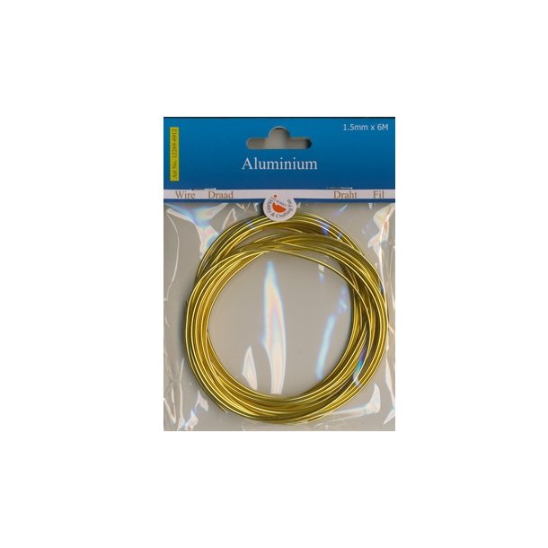 Guldtr�d 1,5mm 6m