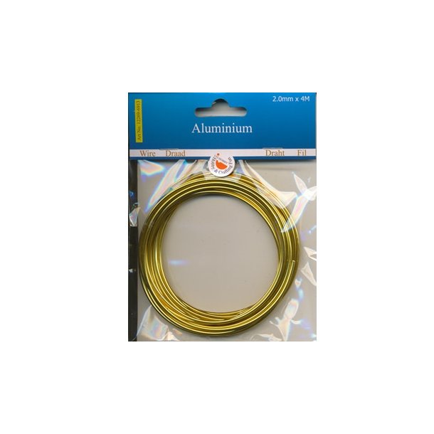 Guldtr�d 2,0mm 4m