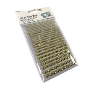 Halvperler Guld 2-3-4-5-6mm Selvkl�bende