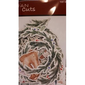 Dan Cuts Vinter kranse og grene