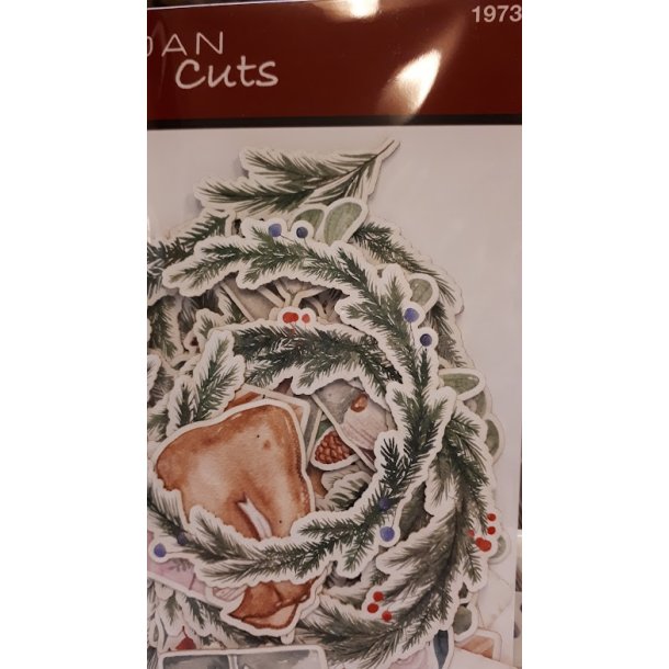 Dan Cuts Vinter kranse og grene