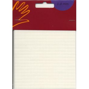 Foamtape i tern 1mm