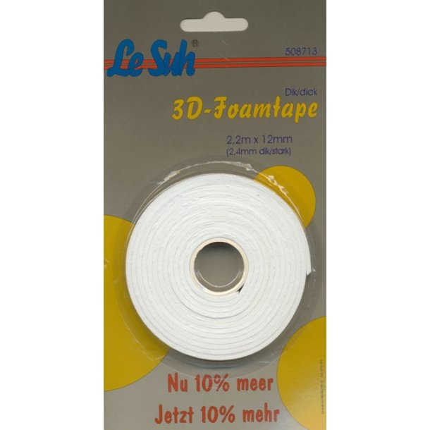 Foamtape rulle 2,4mm 2,2m
