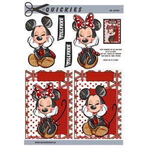 3D Minnie og Mickey