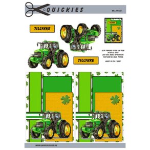 3D Gr�n traktor