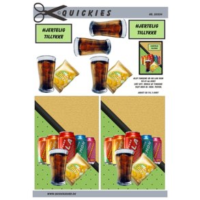 3D Cola og chips