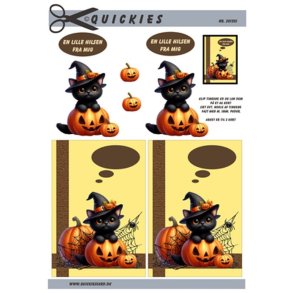 3D Kat og halloween