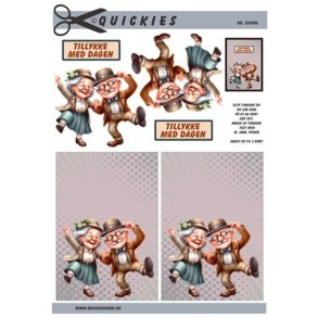 3D Dansende �ldre par