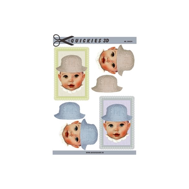 3D Drengehoveder