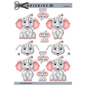 3D Lyser�d elefant