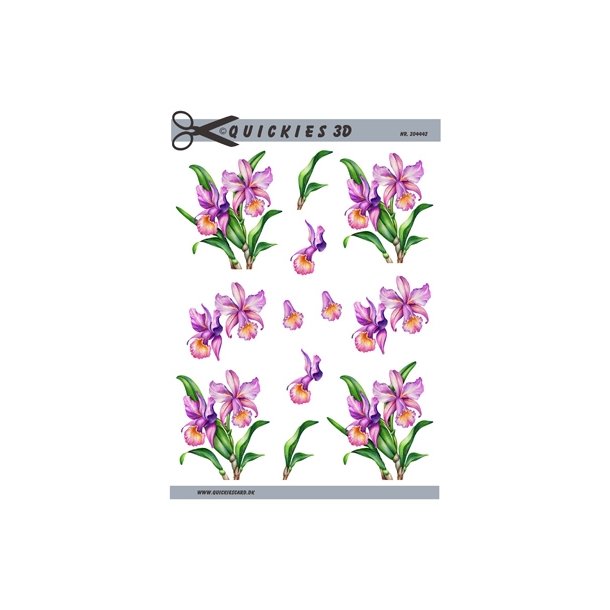 3D Lyslilla iris