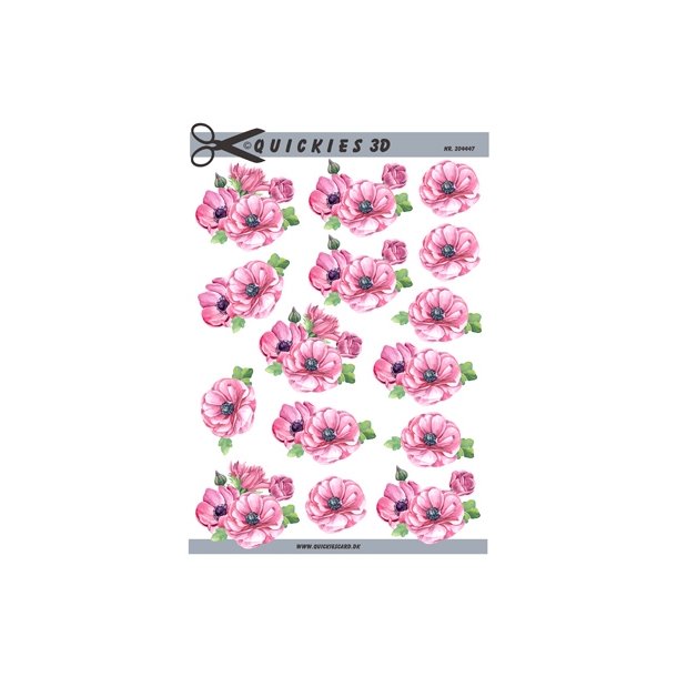 3D Lyser�d valmue