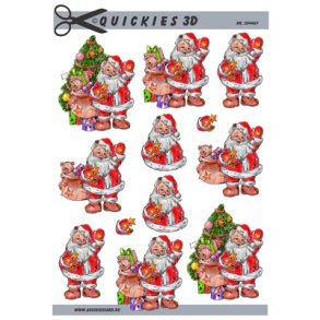 3D Julemand ved juletr�