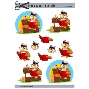 3D R�d student ugle