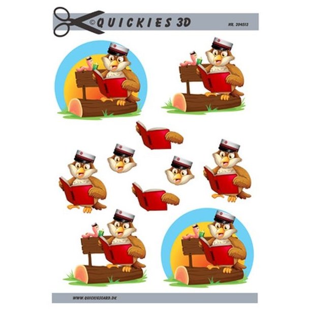 3D R�d student ugle