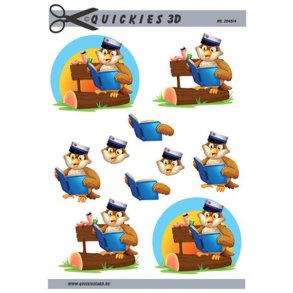  3D Bl� student ugle
