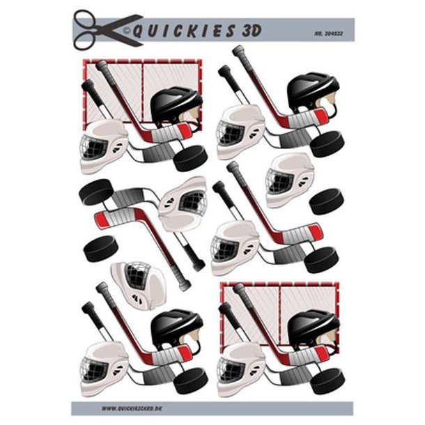  3D Ishockey udstyr