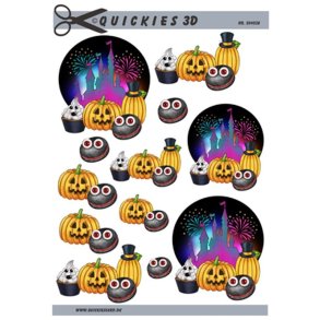 3D Hallowen gr�skar med eventyrslot
