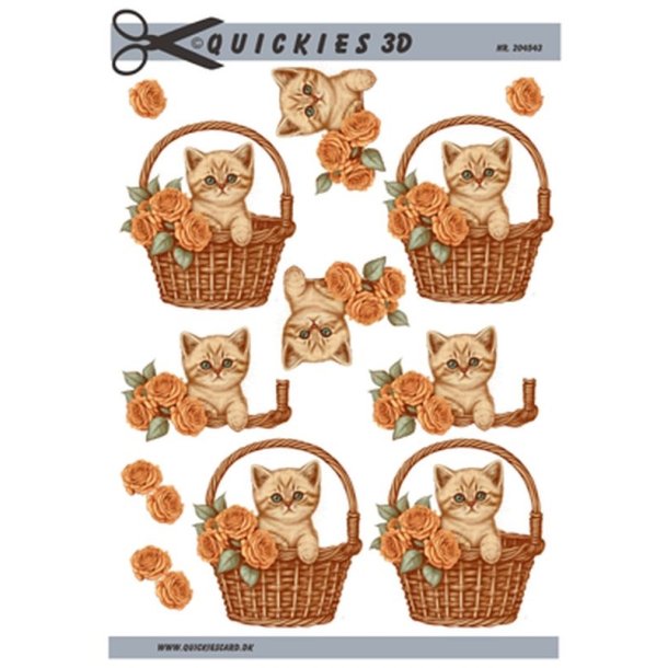 3D Kat i kurv