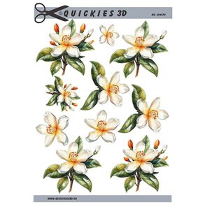 3D �bleblomster