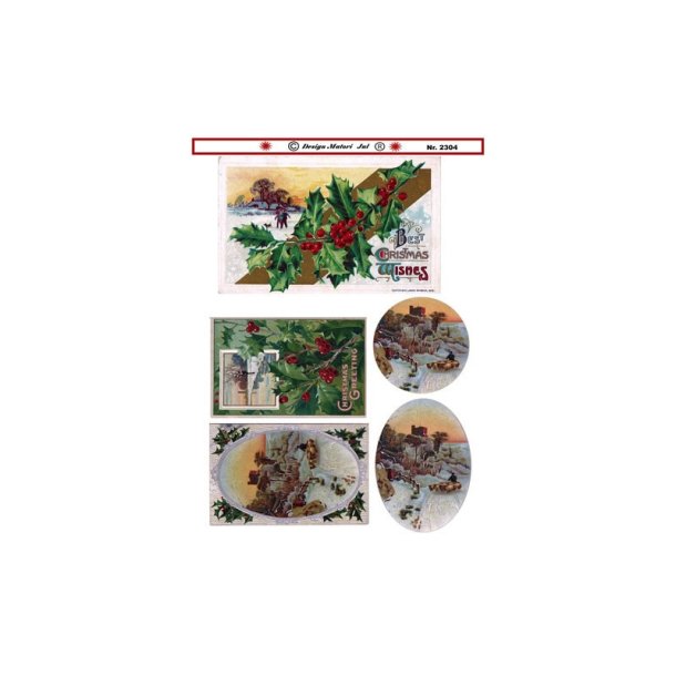 Julemotiver til scrap