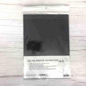 Magnet ark A4 0,6mm selvkl�bende