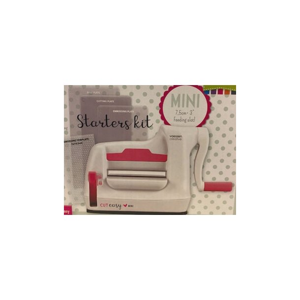 Cut easy mini stanse/embossing Komplet starts�t