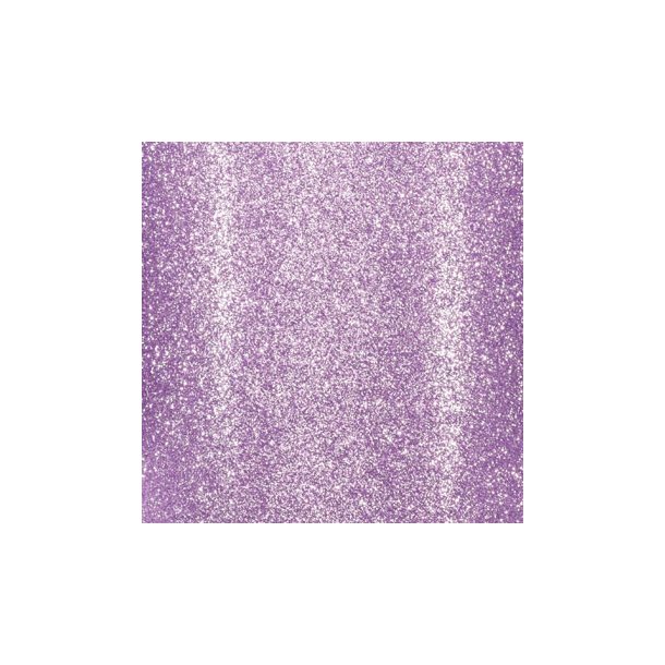  Lavendel glitterkarton selvkl�bende 30,5x30,5cm 160g