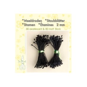 St�vdrager - stamen sort 80 stk mat - 80 stk perlemor
