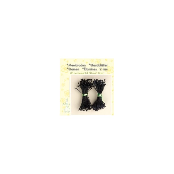 St�vdrager - stamen sort 80 stk mat - 80 stk perlemor