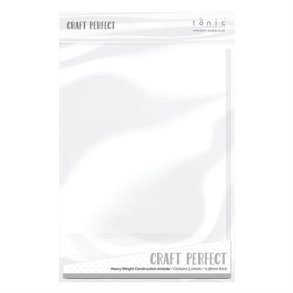 Craft Perfect Acetate A4 klar 5 stk 0,38 mm 380 micron Velegnet til shaker kort