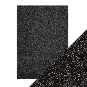  Craft Perfect Glitter karton Black sapphire 250g Ikke selvkl�bende