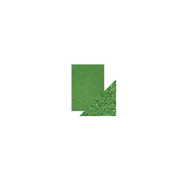 Craft Perfect Glitter karton Lucky shamrock  A4 250g Ikke selvkl�bende
