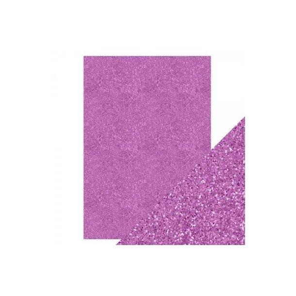 Craft Perfect Glitter karton Berry Fizz A4 250g Ikke selvkl�bende
