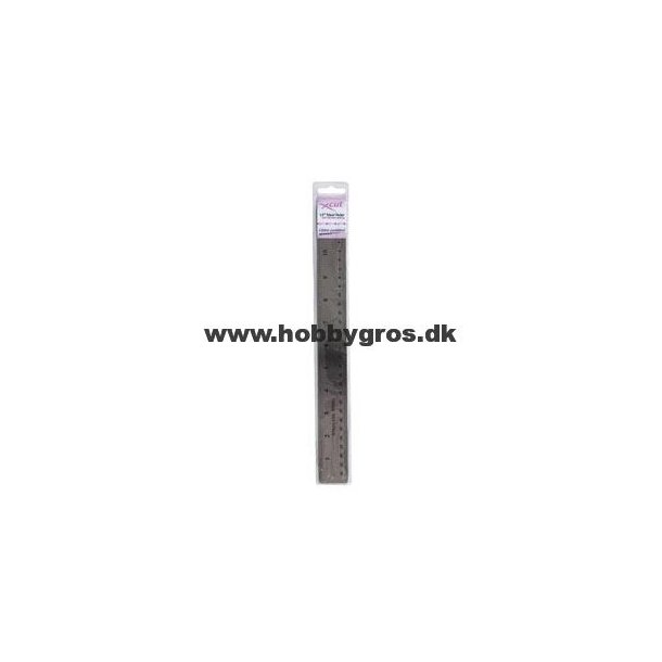  St�llineal 30 cm med centimeter og ince