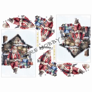 3D Quick Cards Julemandens v�rksted