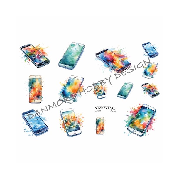 3D Quick Cards Smartphone