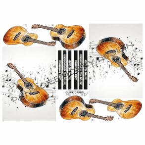 3D Quick Cards Guitar