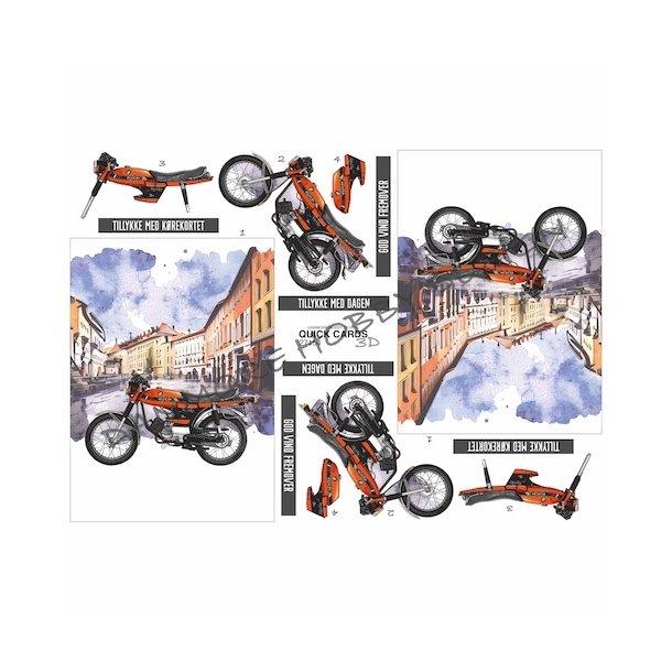 3D Motorcykel