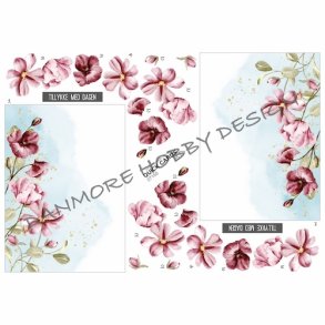 3D Vilde blomster