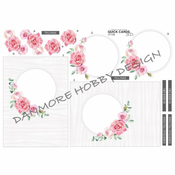 3D Lyser�d rose