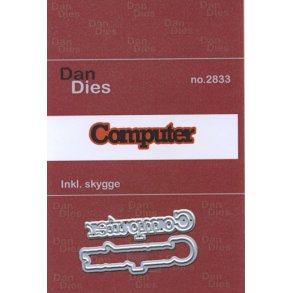 Dan Design Computer med skygge 